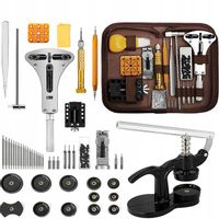 ZESTAW ZEGARMISTRZOWSKI NARZĘDZIA KLUCZ ETUI DO NAPRAWY ZEGARKÓW 162EL