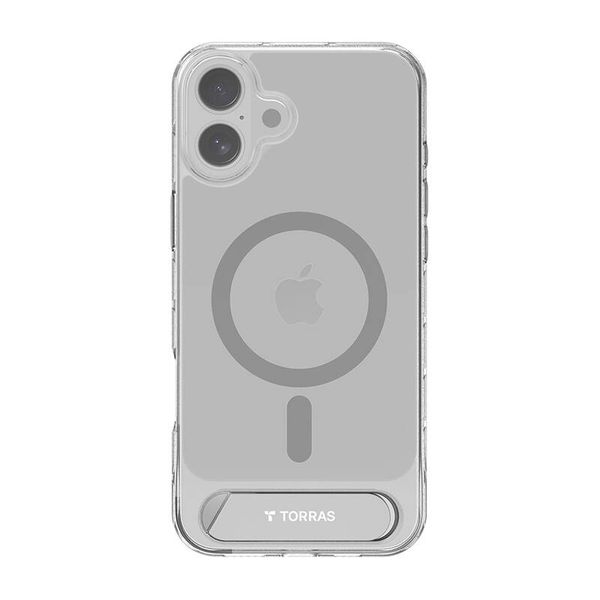 etui torras pstand series do iphone 16 plus (transparentne) zdjęcie 1