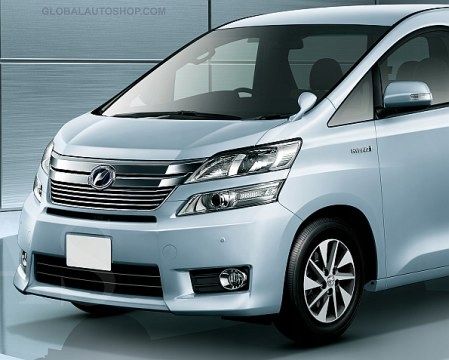Toyota Vellfire - Chromowane Listwy Grill Atrapy Zderzaka Tuning zdjęcie 8