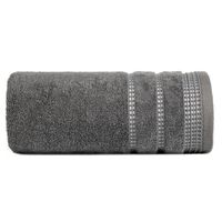 Ręcznik bawełniany AMANDA 50x90 Eurofirany grafitowy