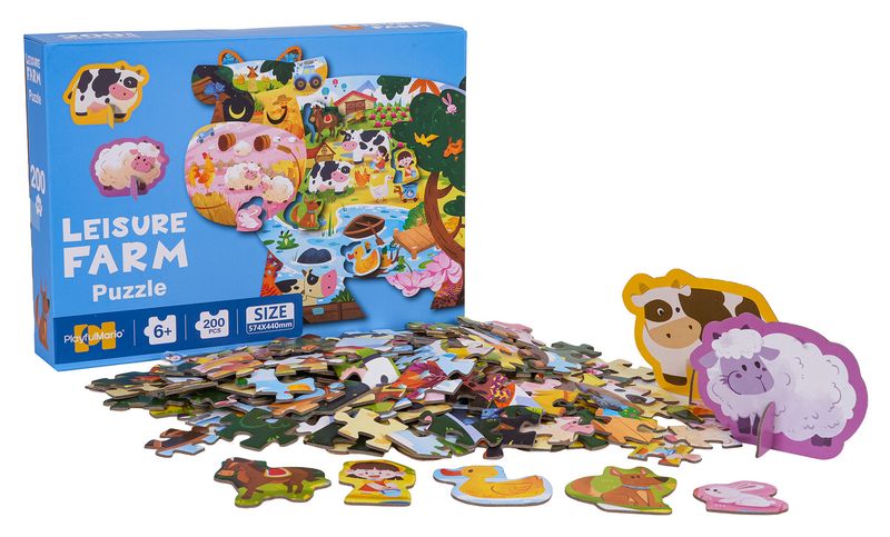 Zestaw Puzzli 200El. Farma zdjęcie 3