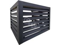 Osłona pompy ciepła 100x60x70 cm antracyt Zabudowa TKD307