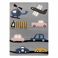 RUG/LU/TINIES/TOYS/GREY/140x190