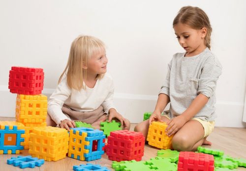 Klocki konstrukcyjne Waffle Mix 30 na Arena.pl