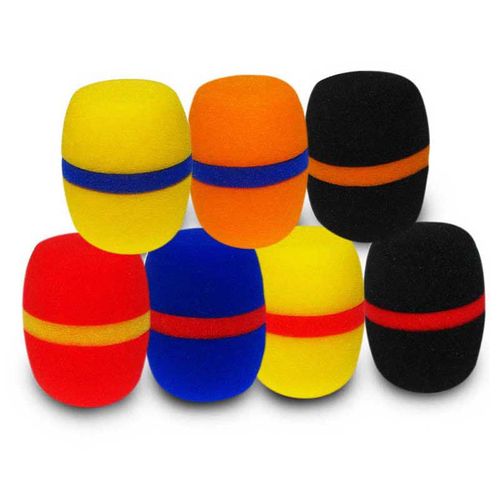 IGO SYSTEM MRC-001 - Osłona przeciwwietrzna do mikrofonu Czerwona na Arena.pl