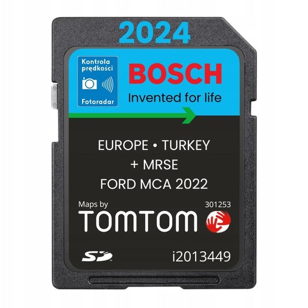Mapa do nawigacji Europa Ford MCA karta SD NOWOŚĆ zdjęcie 1