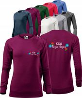 BLUZA DAMSKA Z DOWOLNYM HAFTEM koło gospodyń wiejskich twój napis logo KGW