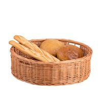 Taca wiklinowa okrągła na pieczywo owoce i warzywa Ø30 H15 cm