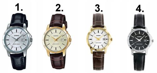 ZEGAREK DAMSKI CASIO TIARA klasyczny na pasku datownik + BOX + GRAWER na Arena.pl