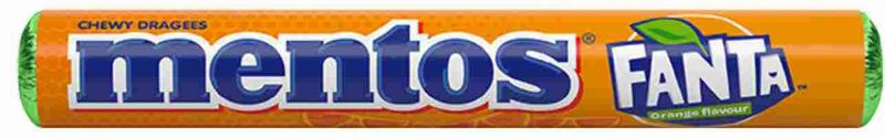 MENTOS Draże Fanta 37,5g zdjęcie 1