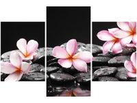 90X60CM OBRAZ SPA TRZY OBRAZY