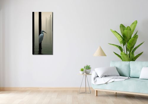 Obraz 40x90cm Mgiełka na Wodzie na Arena.pl