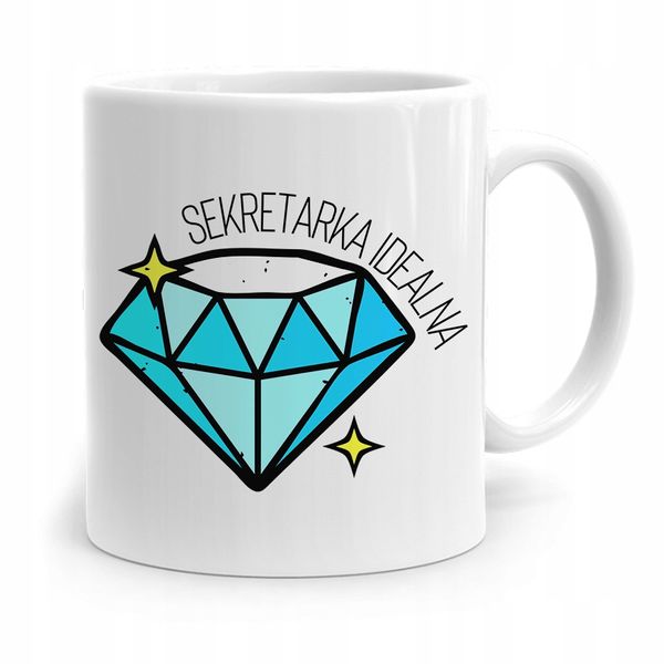 Kubek Prezent Dla Sekretarki Sekretarka Idealna Z Nadrukiem Ze Zdjęciem zdjęcie 1