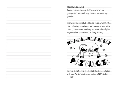 Książka dla dzieci Dziennik Rowleya - Zapiski chłopca o złotym sercu 2025 na Arena.pl