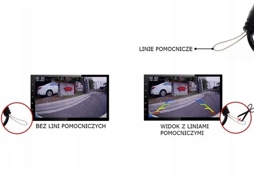 KAMERA COFANIA DLA EKRANU ANDROID CVBS AHD DLA BMW F30 F31 F10 F11 1080P HD na Arena.pl