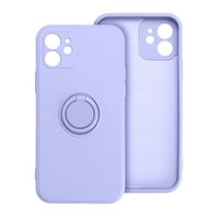 Futerał SILICONE RING do IPHONE 16 Pro Max fioletowy