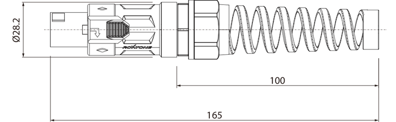 Wtyk głośnikowy Roxtone RS4FX-N 4-pin zdjęcie 4
