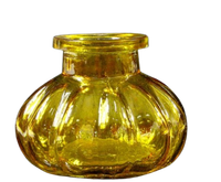 Żółty Dzban do Sziszy Mała Butla do Fajki Wodnej Wazon Nargile Hookah