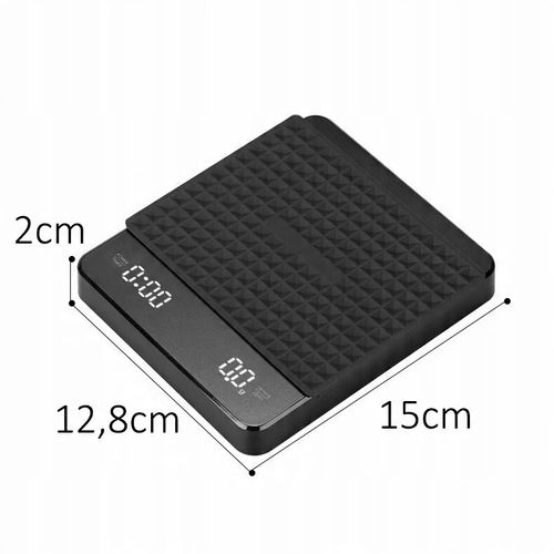 Waga kuchenna ARSA GO STOPER AKUMULATOR USB PARZENIE 3kg 0,1g czarny 3 kg na Arena.pl