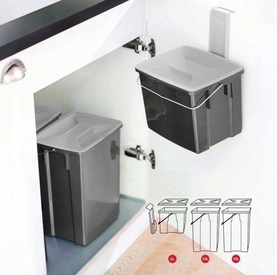 Kosz Do Segregacji Śmieci Curver 3x Pojemniki 26L zdjęcie 4