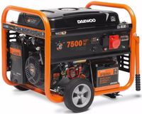 DAEWOO GDA 8500E-3 AGREGAT GENERATOR PRĄDOTWÓRCZY Z ROZRUSZNIKIEM 1x16A 230V, 1x16A 380V AVR MOC 7,5kW   - OFICJALNY DYSTRYBUTOR - AUTORYZOWANY DEALER DAEWOO