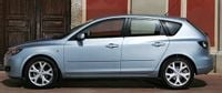Mazda 3 I HB 03+ Listwy CHROM okienne BOCZNE DRZWI