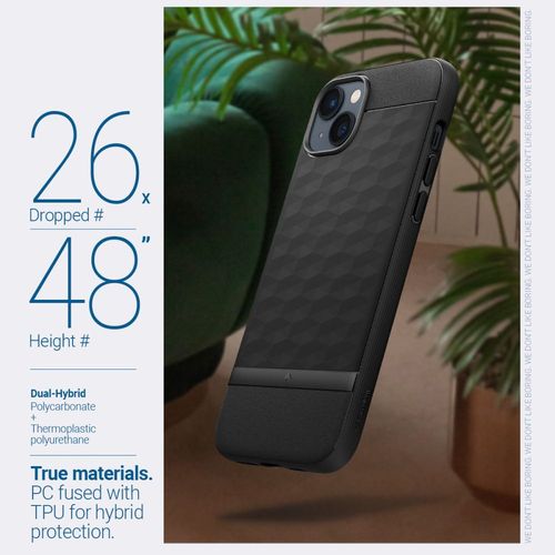caseology parallax mag magsafe iphone 14 plus / 15 plus matte black na Arena.pl