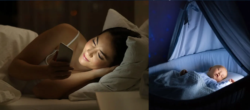 Monitory oddechu snu dla dziecka na Bezdech 0-3, Alarm, Aplikacja Wykresy zdjęcie 4