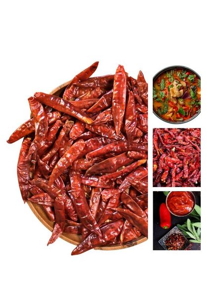 Papryka chilli całe suszone czerwone extra hot przyprawa red dry chilli 40g zdjęcie 1