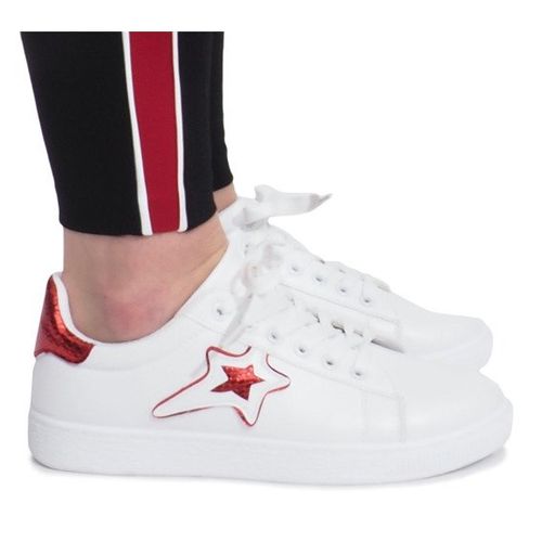 Białe trampki gwiazdki Stoke r.37 na Arena.pl