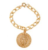 bransoletka z monetą bogini kali (b15/tgu/83au)