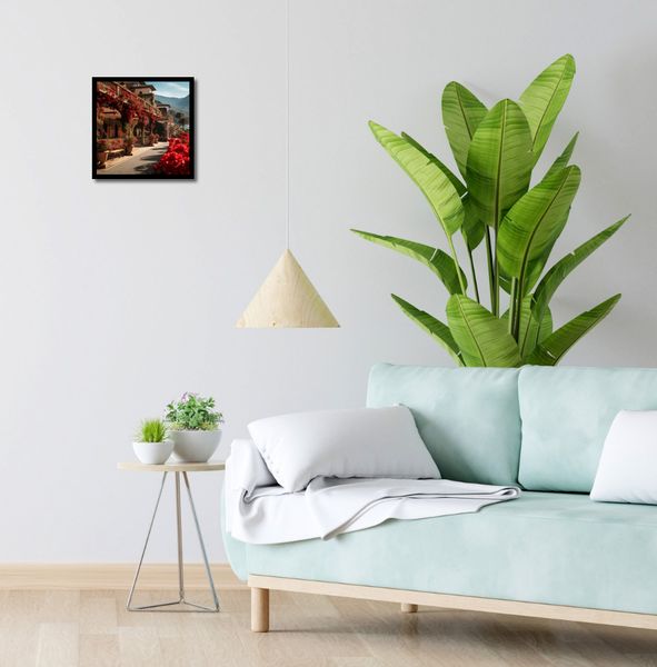 Plakat 30x30cm Czerwona Idylla zdjęcie 4