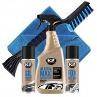 K2 Duży zestaw zimowy do samochodu odmrażacz Alaska długa skrobaczka