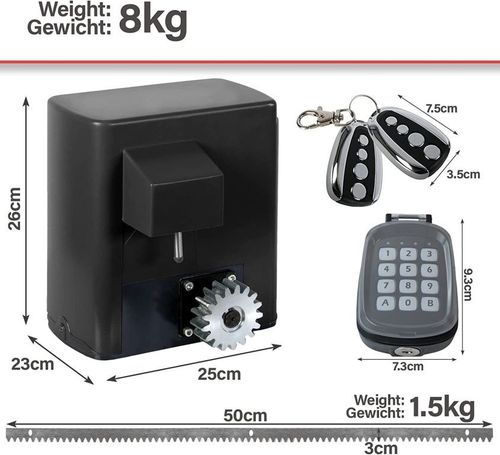 TIMBERTECH Napęd do bram do 600 kg, 280 W na Arena.pl