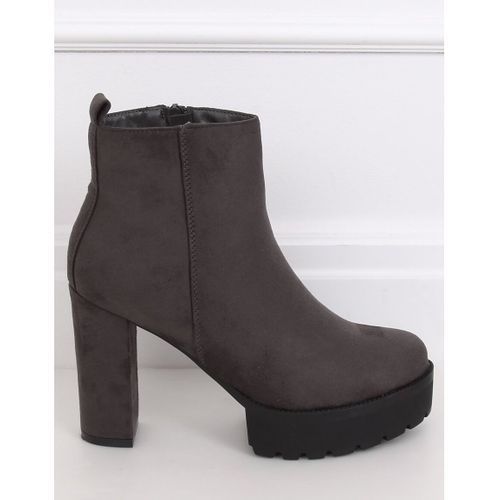 Botki na platformie szare RB24P Grey r.36 na Arena.pl