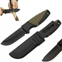 BSH MYŚLIWSKI NÓŻ TURYSTYCZNY FINKA SURVIVAL NA GRZYBY CAMPING OSTRY