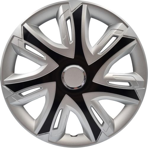 4x Kołpaki 16 cali SUPERNOVA SILVER BLACK TUNING na Arena.pl