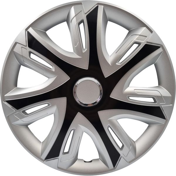 4x Kołpaki 16 cali SUPERNOVA SILVER BLACK TUNING zdjęcie 3