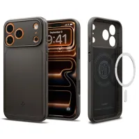 Etui Ochronne do iPhone 17 Pro Spigen Thin Fit Mag MagSafe Gunmetal
