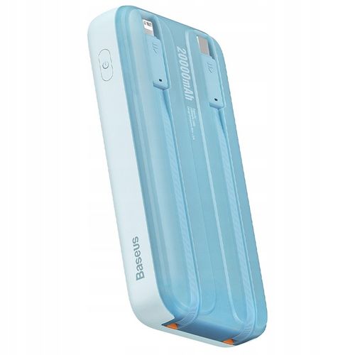 BASEUS POWER BANK SZYBKIE ŁADOWANIE 20000MAH 22.5W KABEL USB-C LIGHTNING na Arena.pl