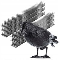 KADAX Kruk Odstraszacz Ptaków +Kolce Na Ptaki 6szt