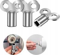 3x KLUCZ DO ODPOWIETRZANIA GRZEJNIKÓW KALORYFERA