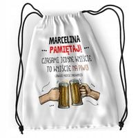 Plecak Sportowy Szkolny Marceliny Córki Dziecka Z Nadrukiem Ze Zdjęciem