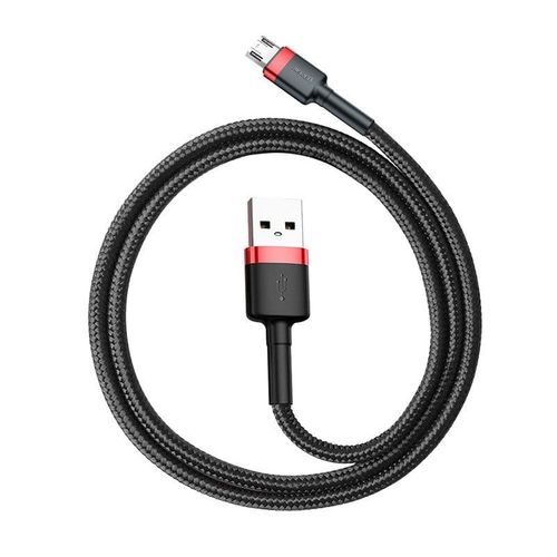 Kabel Micro USB Baseus Cafule 2.4A 0.5m (czerwono-czarny) na Arena.pl