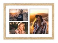 Ramka na 3 zdjęcia Hekla 30x40x3 galeria sonoma jasna 1szt.