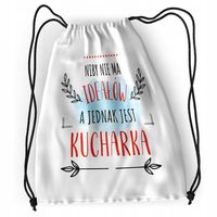 Plecak Dla Kucharki Sportowy Szkolny Worek Torba Z Nadrukiem Ze Zdjęciem