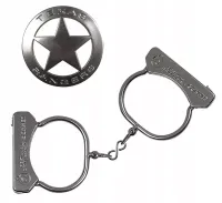 Zestaw COWBOY Gwiazda Szeryfa i Kajdanki - GONHER