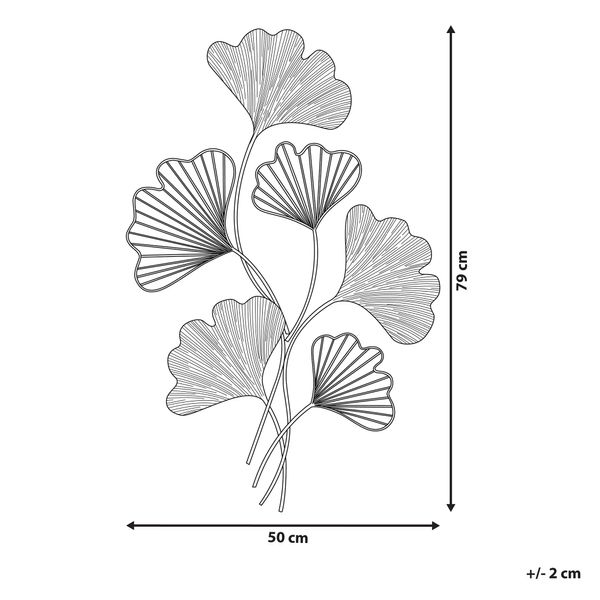 Dekoracja ścienna złota INDIUM zdjęcie 7