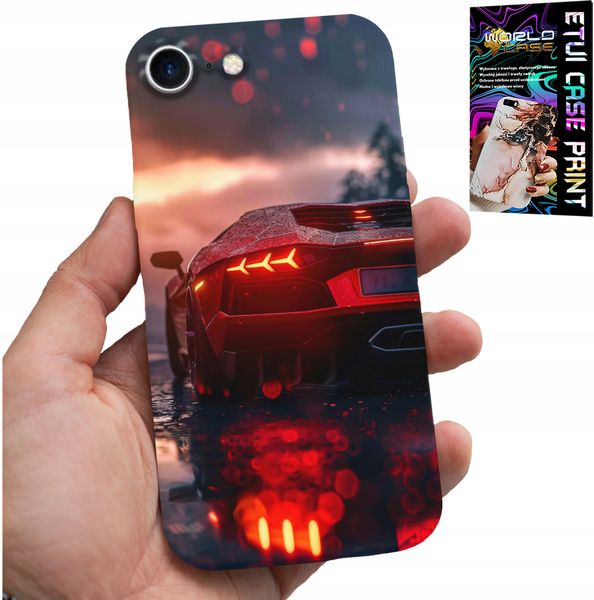 ETUI DO IPHONE 16e - LUKSUSOWE SAMOCHODY, MEGA WZORY, OBUDOWA zdjęcie 1