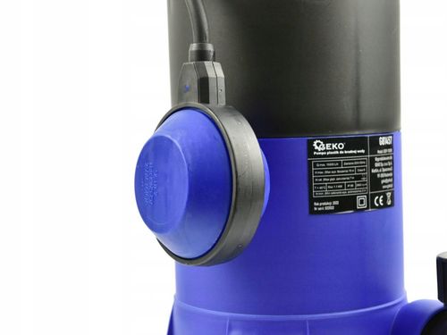 Pompa plastik do brudnej wody 1100W na Arena.pl